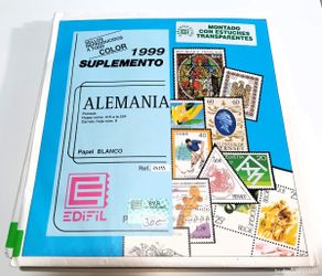 Sellos: Hojas Edifil Alemania año 1999.. Nuevas
